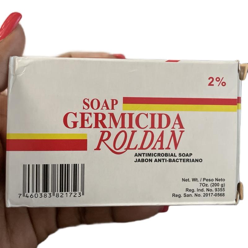 Jabon germicida roldan antimicrobial soap 7oz  %2