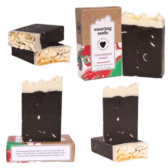 Soaring Suds Holiday Artisan Soap Bars