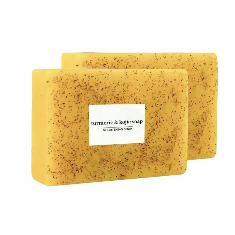 3PCS Lemon Turmeric KojicAcid Soap, Turmeric & KojicAcid Brightening Soap, DarkSpot Remove, Soap Body CareBody Wash Lemon Flawless Organicr, KojicAcid Soap