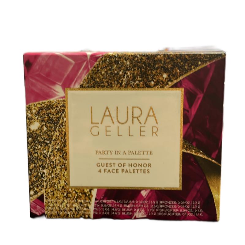 Laura Geller Party In A Palette ( Guest Of Honor 4 Face Palette ) - Eyeshadow  Bronzer  Highlighter Palette