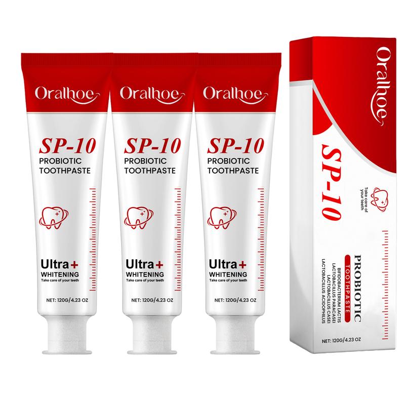 Sp10   Sp8 Probiotic Toothpaste,  Sp10 Toothpaste Fresh Breath，Deep Cleaning Care-Probiotic Toothpaste for a Brighter Tooth