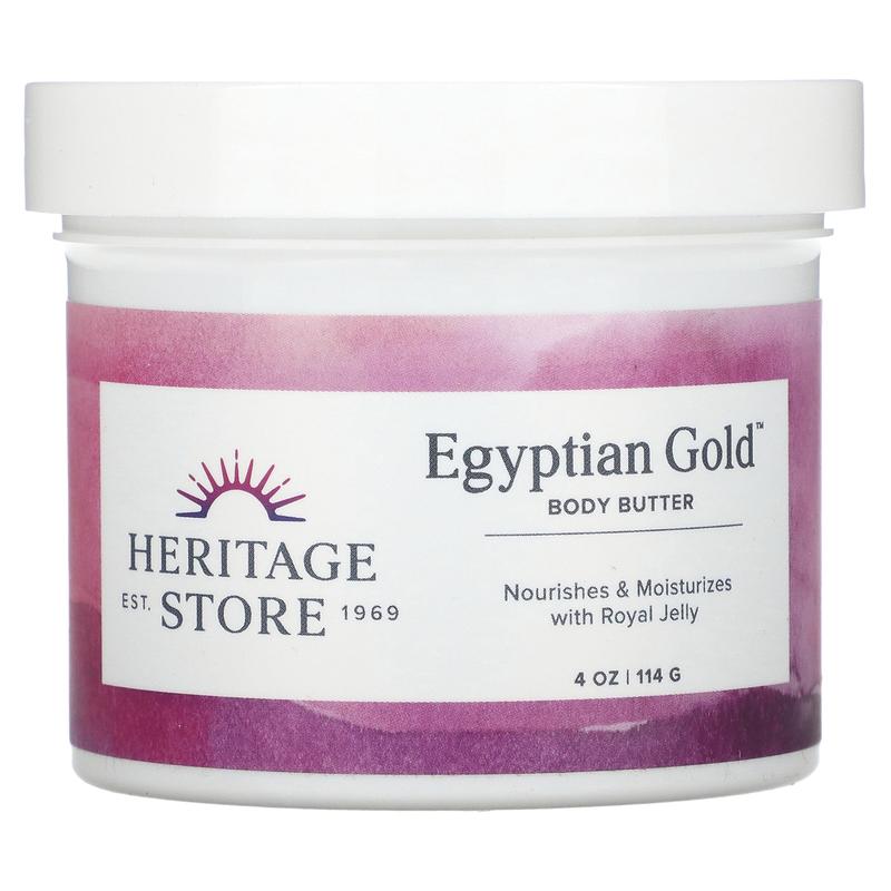 Heritage Store Egyptian Gold, Body Butter, 4 oz (114 g)