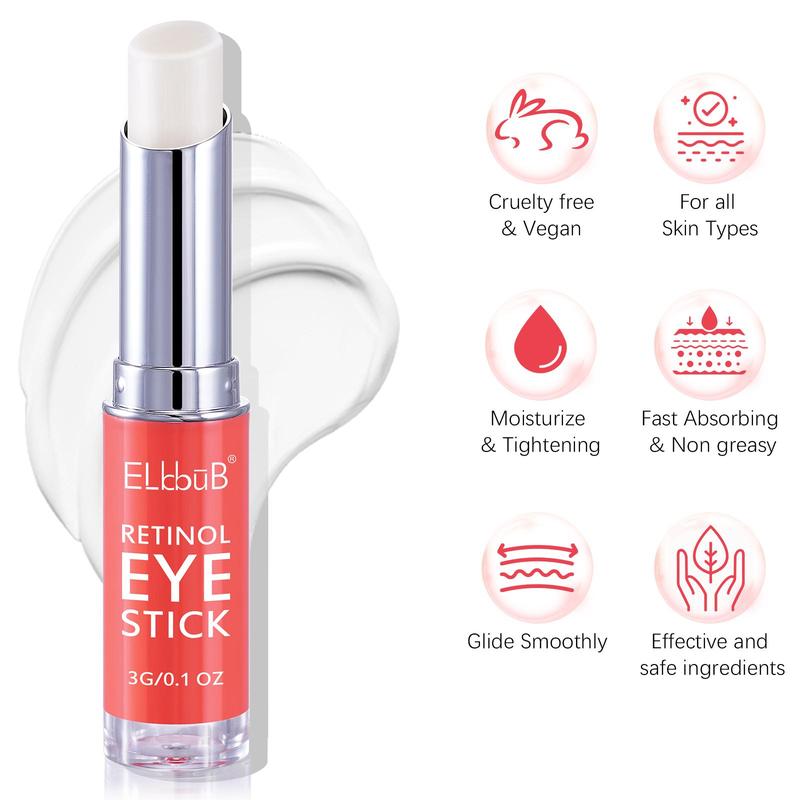 Caffeine Retinol Eye Stick, Deeply Moisturizing Eye Stick, Eye Care Product for Women & Men, Daily Skincare Product for Daily Use