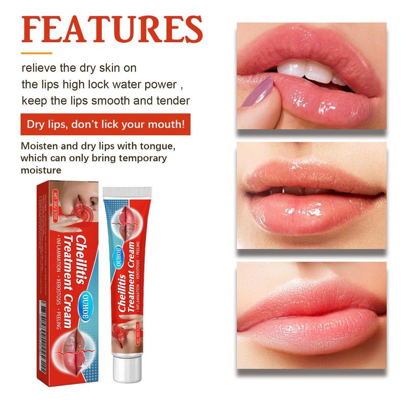 Moisturizing Lip Care Cream, 2 Counts set Hydrating Lip Balm, Reduces The Lip Lines, Plumping Lip Balm, Lip Care Product for Women & Girls