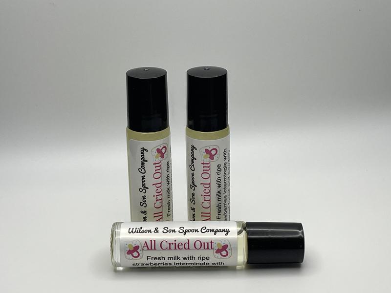 All Cried Out Body Oil - Sweet and Savory Scent with Strawberry and Caramel Notes