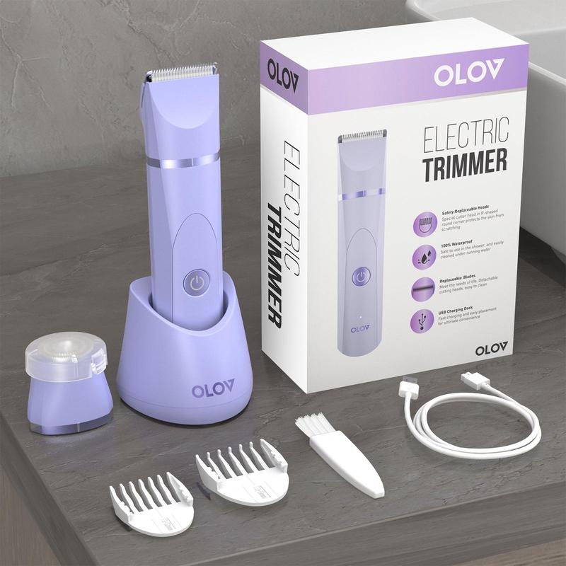 OLOV three-piece family grooming set. For men and women to share, easy care for the whole family, beautiful equipment suitable for every family, birthday gift, Halloween gift, New Year gift