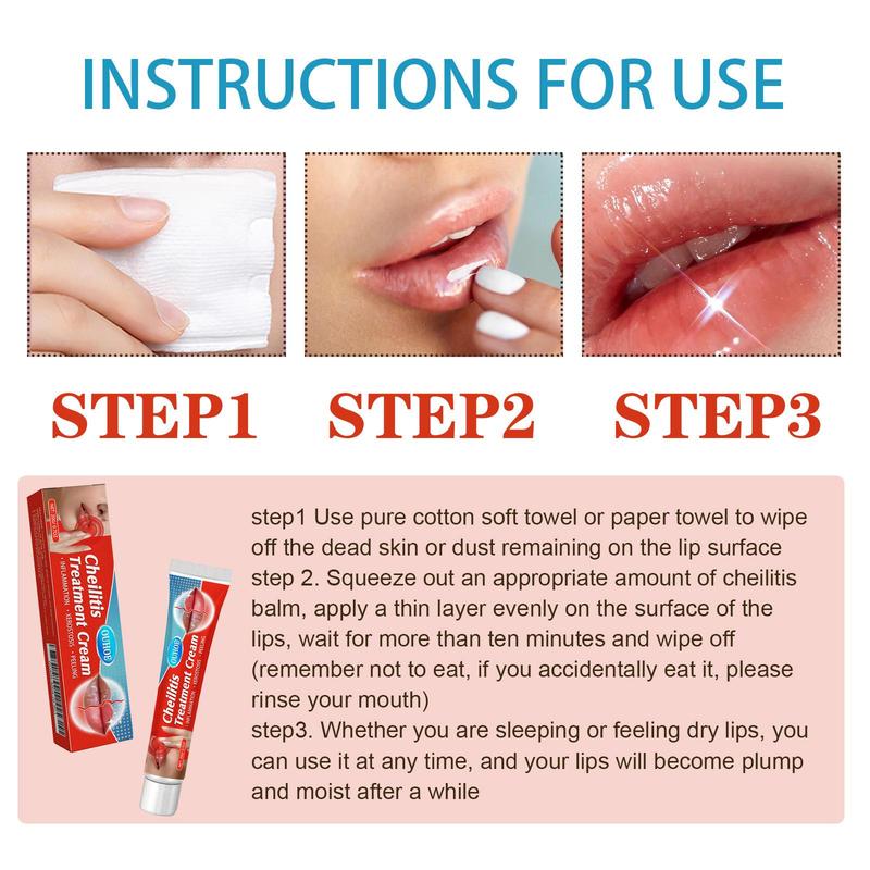 Moisturizing Lip Care Cream, 2 Counts set Hydrating Lip Balm, Reduces The Lip Lines, Plumping Lip Balm, Lip Care Product for Women & Girls