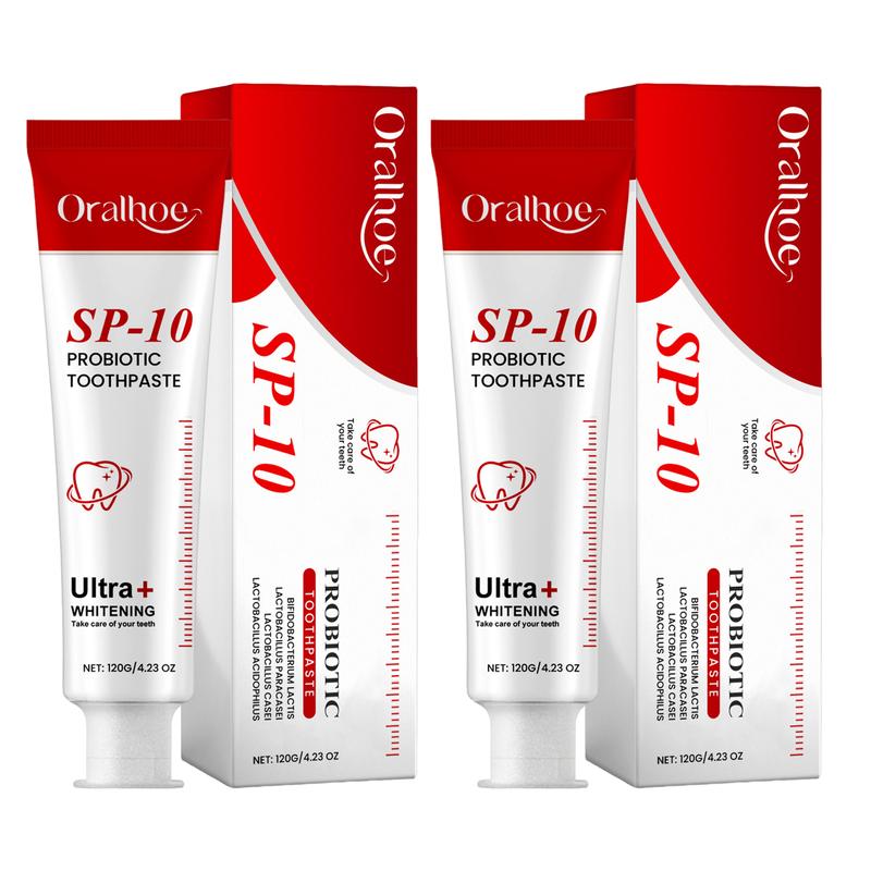 Sp10   Sp8 Probiotic Toothpaste,  Sp10 Toothpaste Fresh Breath，Deep Cleaning Care-Probiotic Toothpaste for a Brighter Tooth