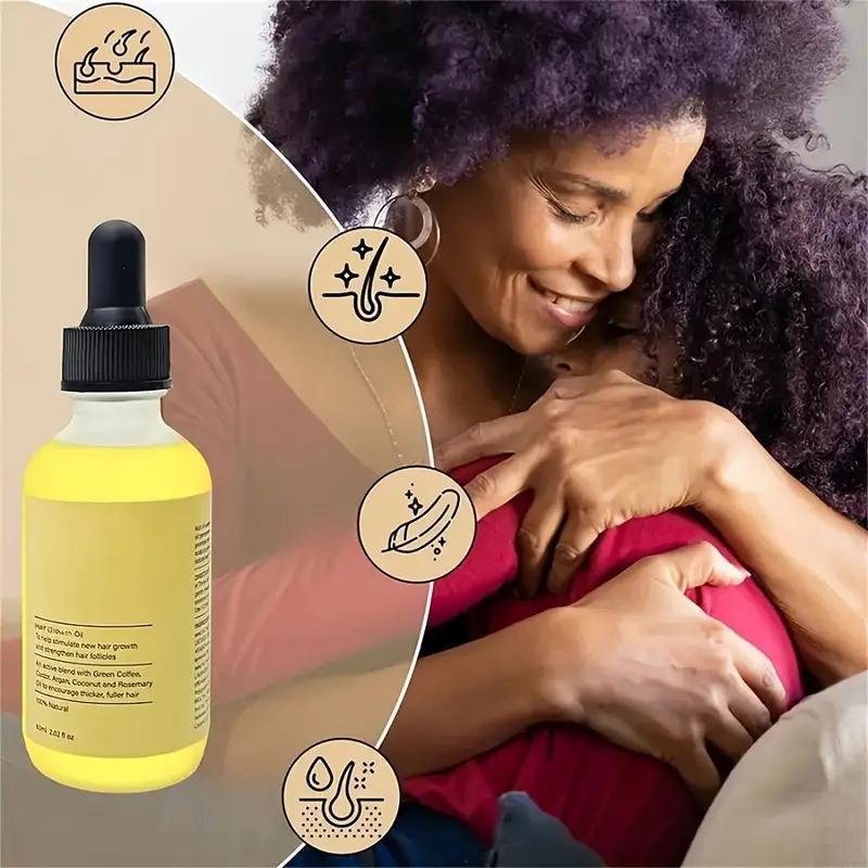 Rosemary Hair Oil, 3 Counts set Hair Care Oil for Dry & Damaged Hair, Moisturizing Hair Oil, Hair Care & Styling Product for Women & Men