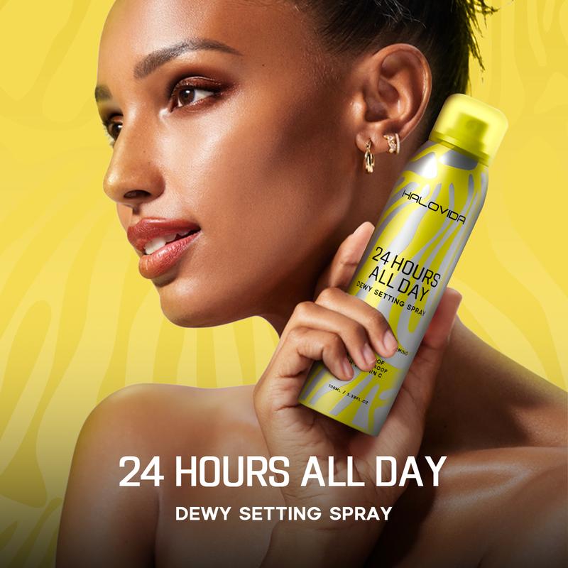 HALOVIDA 24 HOURS ALL DAY  DEWY SETTING SPRAY 3.38FL.OZ