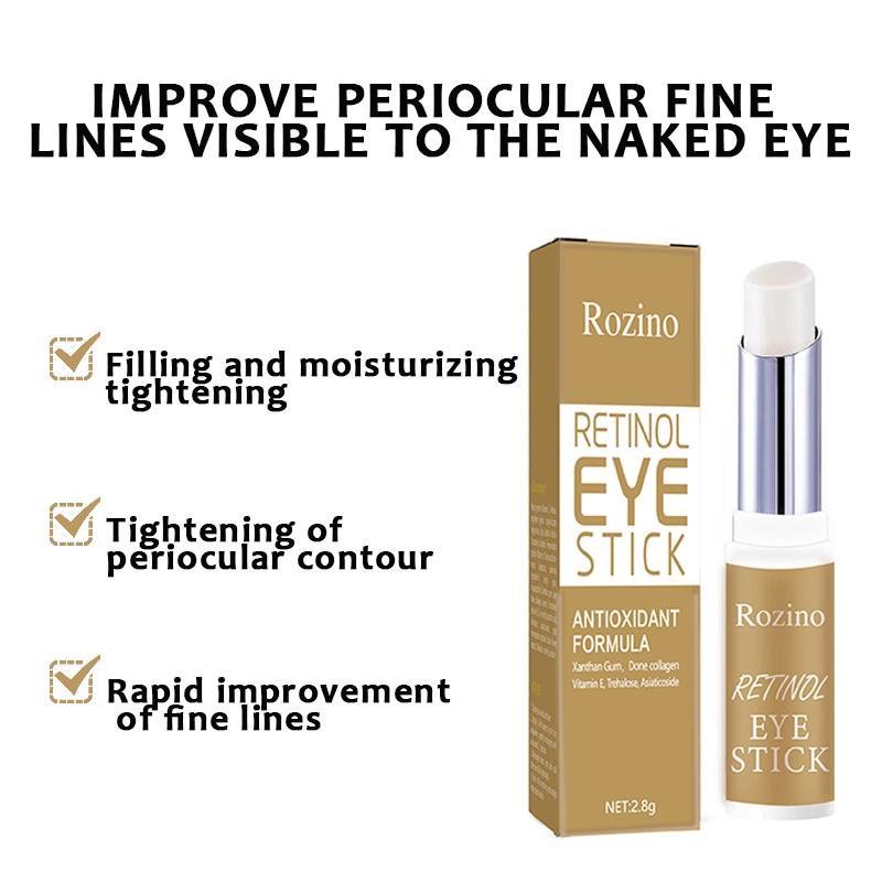 Retinol Eye Stick, Moisturizing Eye Stick, Makes Wrinkles Appear Reduced, Eye Care Products