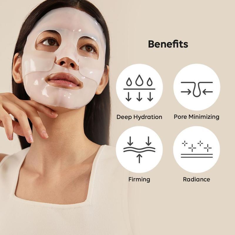 BIODANCE Bio Collagen Real Deep Mask, 34g Hydrating and Pore Tightening Sheet Mask for Face | Low Molecular Collagen Ampoule