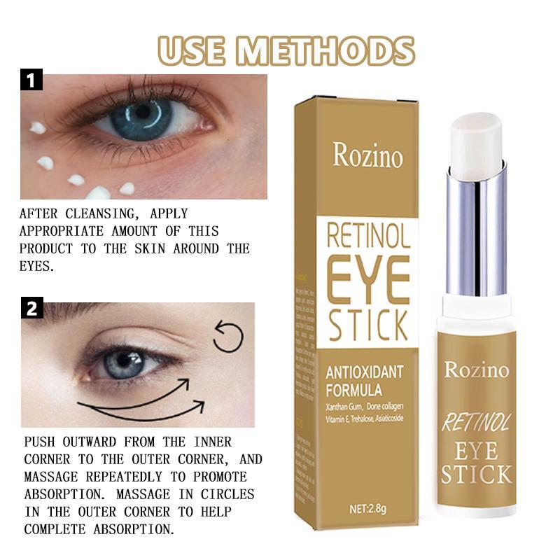 Retinol Eye Stick, Moisturizing Eye Stick, Makes Wrinkles Appear Reduced, Eye Care Products