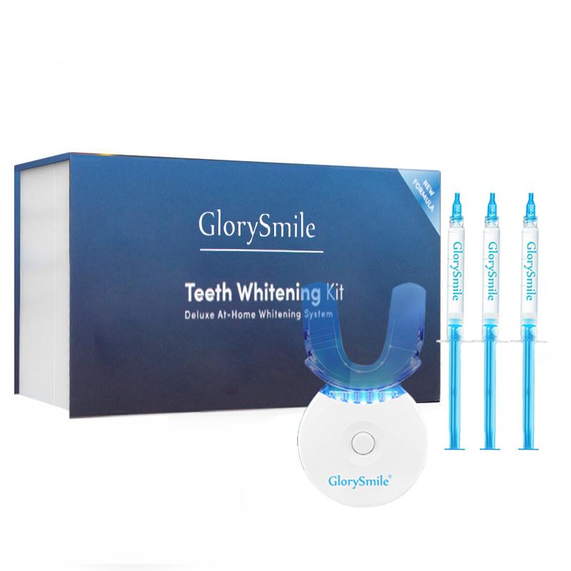 Teeth Whitening Kit,Teeth Whitening Light with 3 Carbamide Peroxide Teeth Whitening Gel for Sensitive Teeth, Travel-Friendly, Effective, Gentle,Safe,Easy to Use