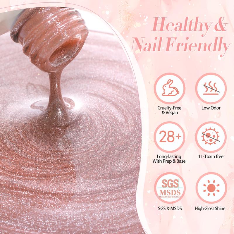 BORN PRETTY Pink Nude Cat Magnetic Gel Nail Polish With Magnetic Stick Low Shipping fee Cat Eye Polish Gel 15ml One Bottle French Nail Art Christmas Gift DIY At Home Nail Care