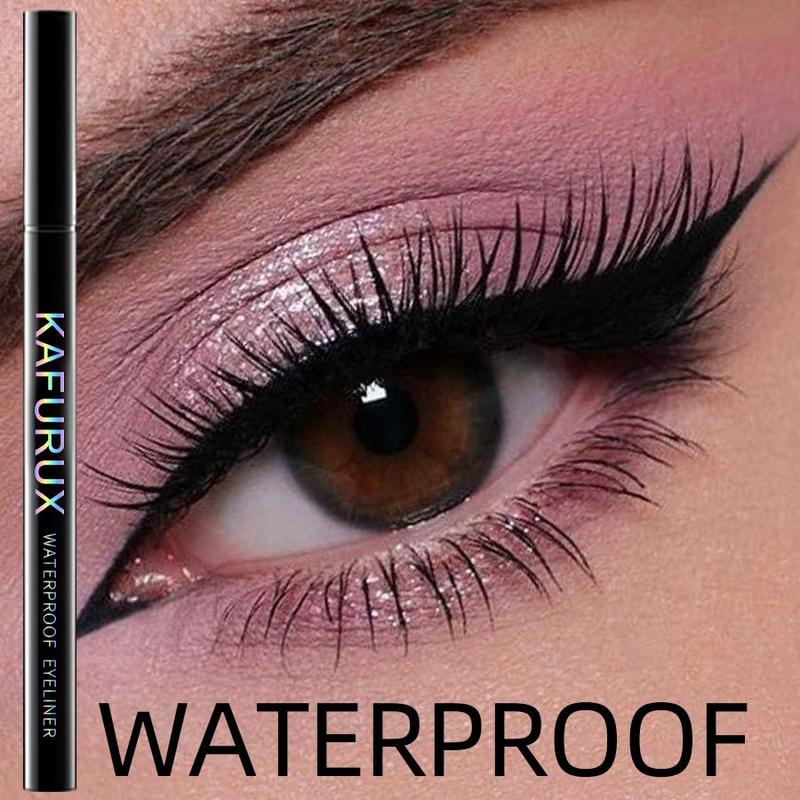 Waterproof Liquid Eyeliner, 1 Count 5 Counts Long Lasting Eyeliner, Quick Drying Eyeliner Pen, Professional Daily Makeup Accessories