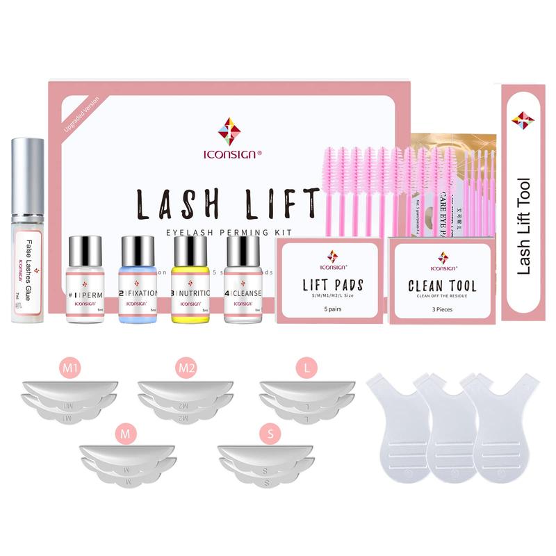 Professional Eyelash Perm Kit, Curling Eyelashes Lift Kit, Salon Lash Lift Kit Curl Eyelash Perming Kit, Semi-permanent Natural Curly Eyelashes Extension Kit, Lash Lift Kit, Lash Perm Kit,  Makeup Set