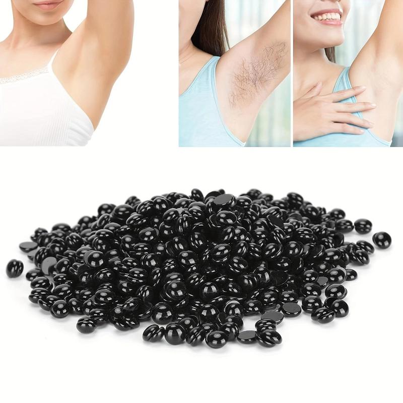 Hard Wax Beads, Natural Painless & Hypoallergenic Hair Removal Wax Beads, Suitable for Whole Body, Legs, Arms and Back