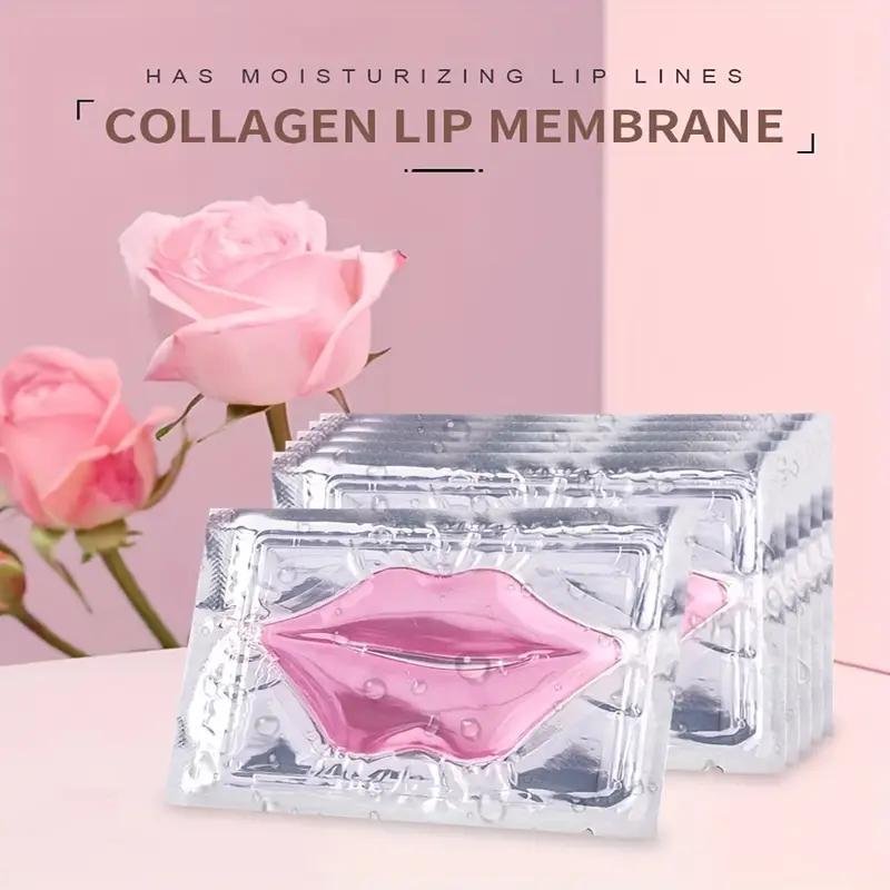 Collagen Lip Mask, 20pcs set Moisturizing Lip Care Patches, Hydrating Lip Care Mask, Lip Care Product for Women & Girls, Christmas Gift