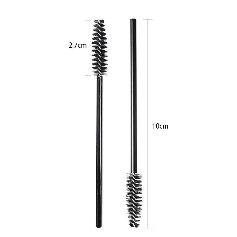 Disposable Lash Brushes, 50pcs set Nylon Disposable Eyelash Spoolie Brushes, Makeup Brushes for Eyelash Extension, Travel Spoolie for Mascara, Eyebow