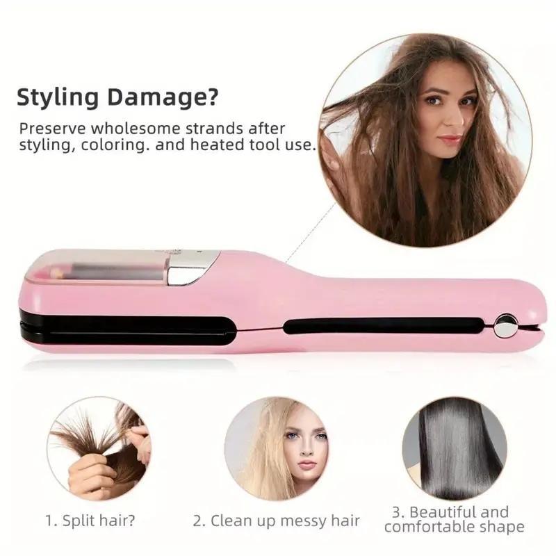 Electric Hair Trimmer, 1 Set Portable Rechargeable Hair Clipper with Accessories, Professional Hair Trimmer for Women & Girls