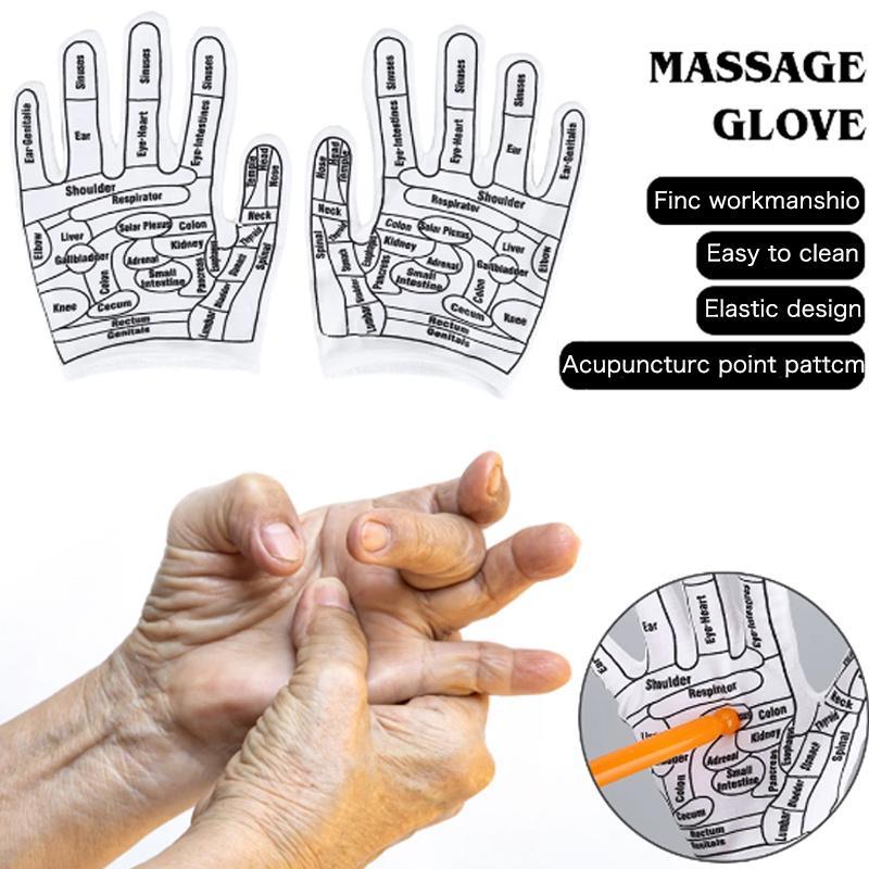 Manual Massage Gloves (1 Pair), Hand Spa Reflexology Tools, Massage Tool for Women and Men, Hand Spa Reflexology Tools for Women and Men