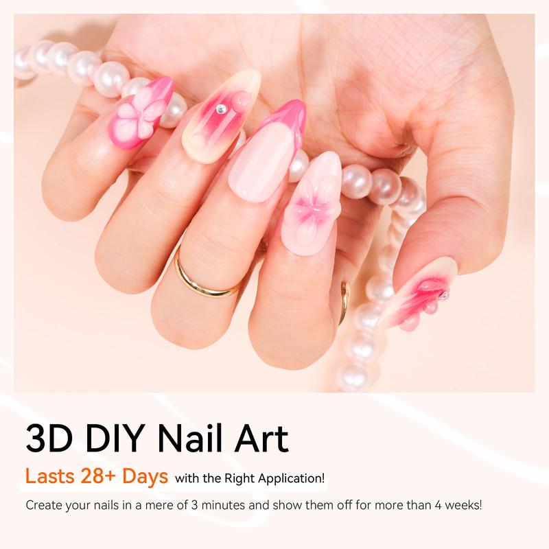 [CRAZY DEAL] Makartt 3D Nail Gel Sculpting Gel Nail Art Glue Nail Care Nail Polish Manicure Cutics,Best gift for Christmas  Cleanser Acrylic