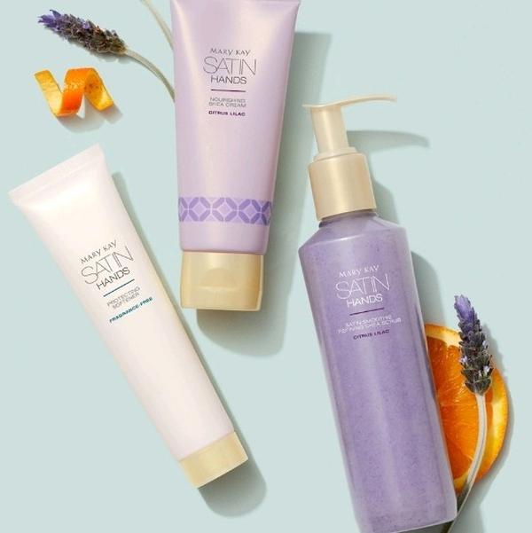 Citrus Lilac Satin Hands Pampering Set for Soft and Smooth Skin