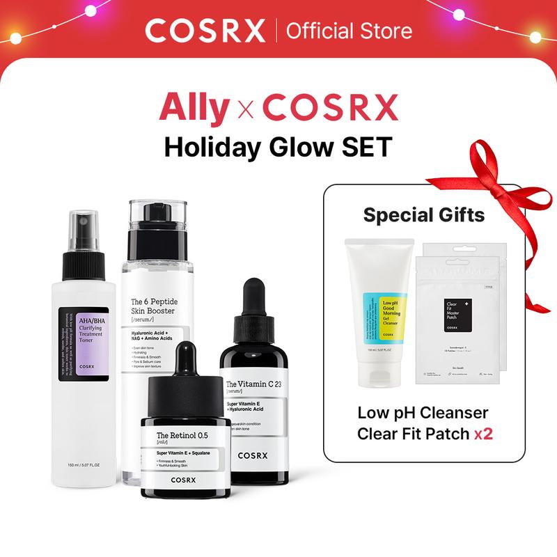 [COSRX OFFICIAL] Ally X COSRX Holiday Glow SET Skincare Comfort