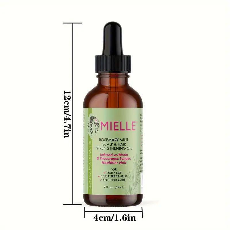 Mielle Organics Rosemary Mint Scalp & Hair Strengthening Oil for All Hair Types