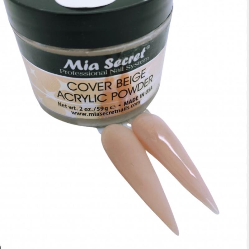 Mia Secret Cover Beige Acrylic Powder 2oz