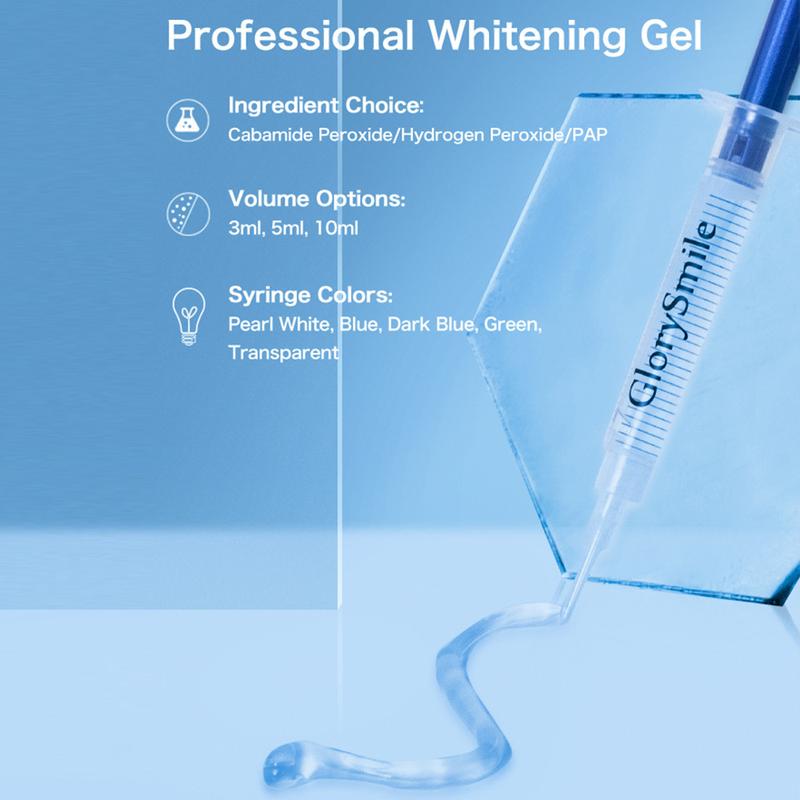 Teeth Whitening Kit,Teeth Whitening Light with 3 Carbamide Peroxide Teeth Whitening Gel for Sensitive Teeth, Travel-Friendly, Effective, Gentle,Safe,Easy to Use