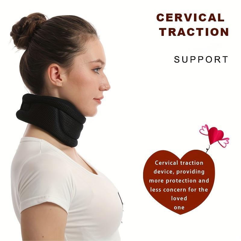 Neck Stretcher, 1 Count Neck Support, Comfortable and Breathable Neck Support Strap, Neck Stretching Strap, Manual Neck Massage Tool