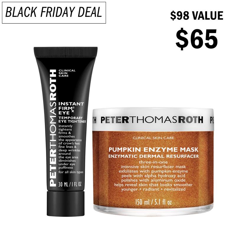 Peter Thomas Roth The Fall Essentials Bundle with Pumpkin Enzyme Mask and Instant FirmX Eye Tightener