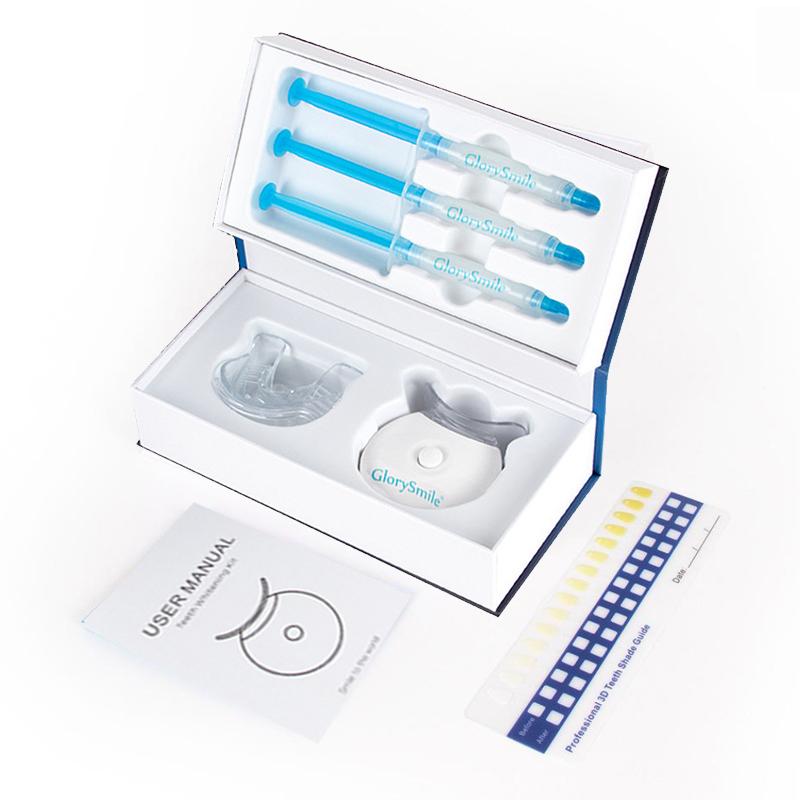 Teeth Whitening Kit,Teeth Whitening Light with 3 Carbamide Peroxide Teeth Whitening Gel for Sensitive Teeth, Travel-Friendly, Effective, Gentle,Safe,Easy to Use