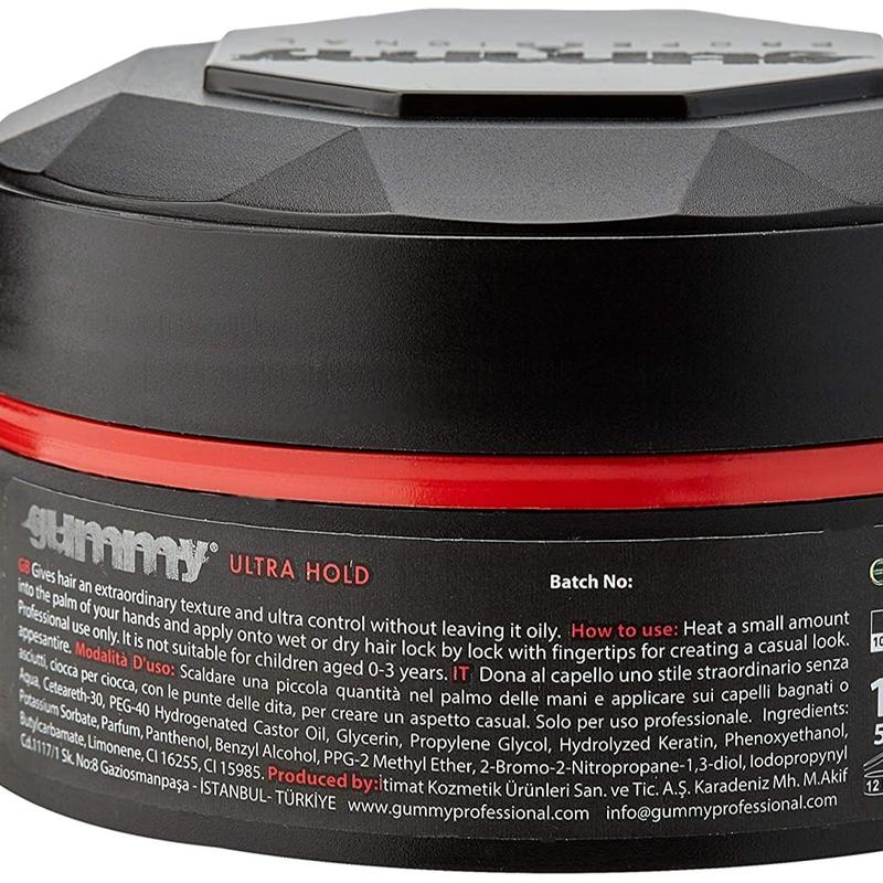 Gummy Hair Styling Wax, 5 Fl Oz ( Package may vary) gel Gel Haircare, edge control