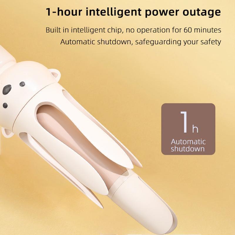 Fully automatic curling stick lazy curling tool electric rotary curler large curling without damaging hair 32mm Comfort Hair Curler