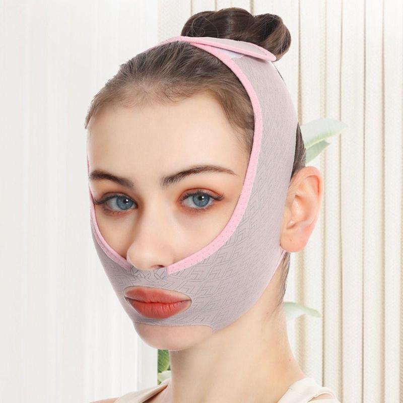 V-shaped Face Bandage, Reusable Face Bandage, Face Lifting & Tightening Face Bandage, Facial Skin Care Tool