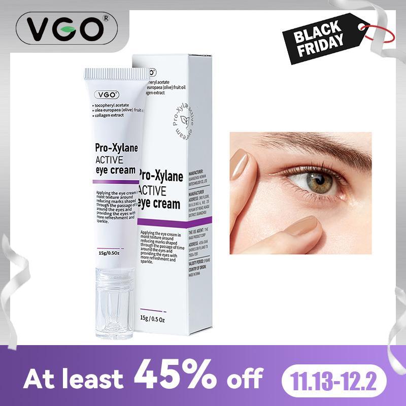 VGO-Pro-Xylane Anti-Wrinkle EyeCream for Women - Moisturizing and Repairing Eye Treatment for Dark Circles and Skin Care - Comfort Hydrate Moisturize