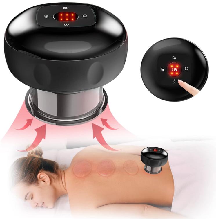 Pro Electric Cupping Therapy Set with Adjustable Heating Modes for Comfortable Massages