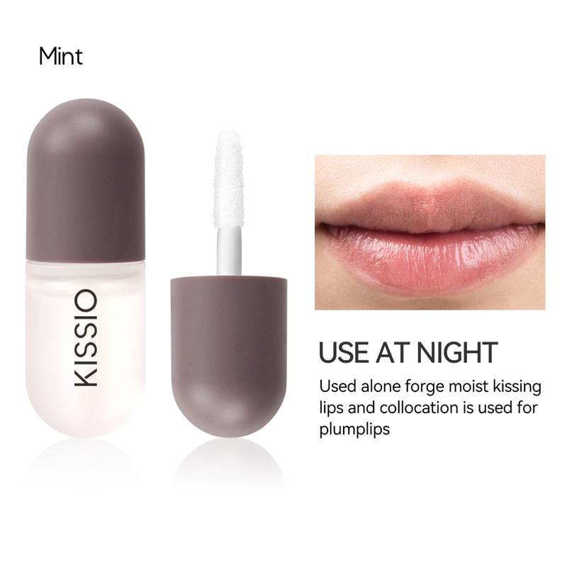 KISSIO Lip Plumper Set,Refer to reviews before purchasing,the effect varies from person to person. If you don't meet your expectations, please seek help from customer service. Very Small Package, Easy to Carry,Natural Lip Care,Day and Night use(4PCS)