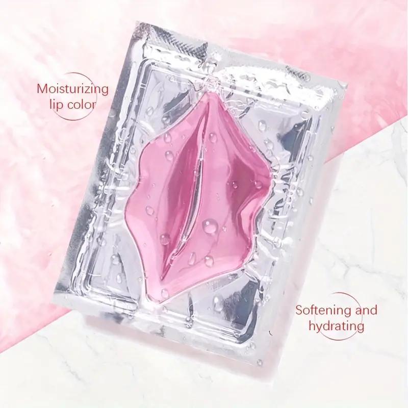 Collagen Lip Mask, 20pcs set Moisturizing Lip Care Patches, Hydrating Lip Care Mask, Lip Care Product for Women & Girls, Christmas Gift