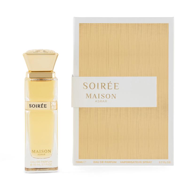 SOIREE Maison Asrar Perfume UNISEX Fragrance 3.7 Fl Oz Exclusively by Aroma Concepts