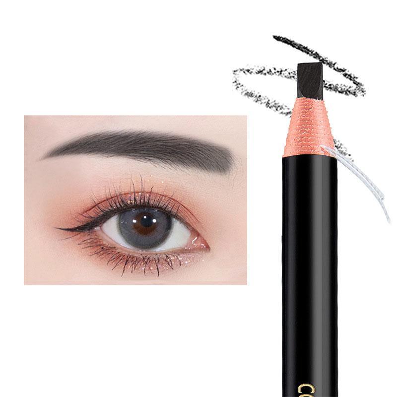 Waterproof Eyebrow Pencil, Long Lasting Eyebrow Pencil, Brow Styling Brush, Sweat Proof Fine Tip Brow Shading & Filling Pencil, Makeup Tool Easy to Apply, Christmas Gift