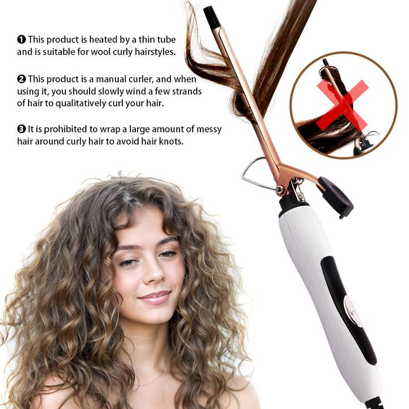 Comfort Portable Haircare Hair Curler, Lightweight Music Festival Makeup Essentials, Rotating Curling Irons, Electric Haircare Tool, Hair Styling Tools