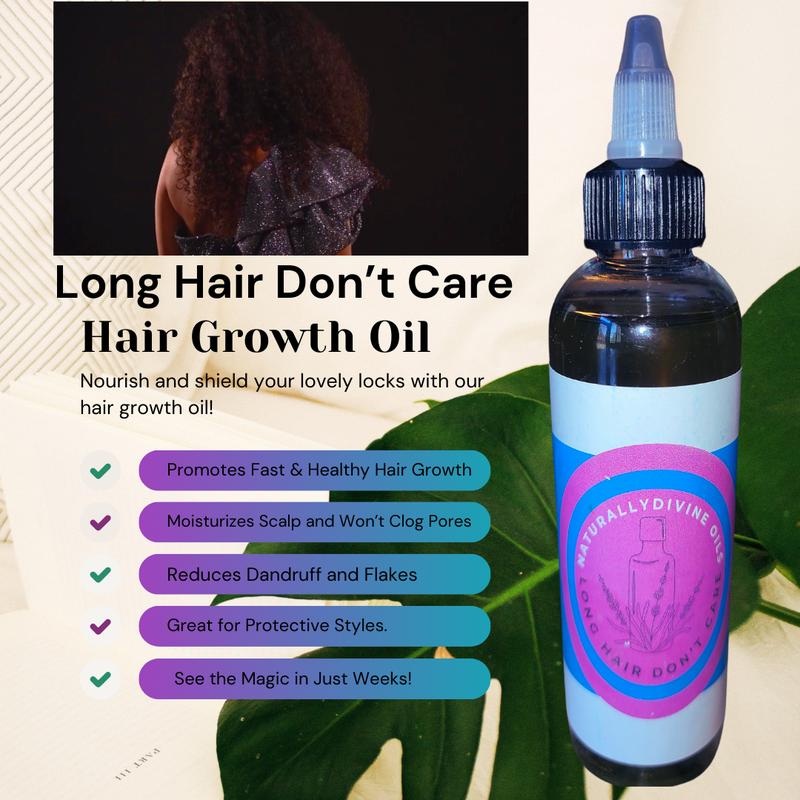 Long Hair Don't Care - Hair Growth & Strengthening Oil Haircare Daily Moisturize