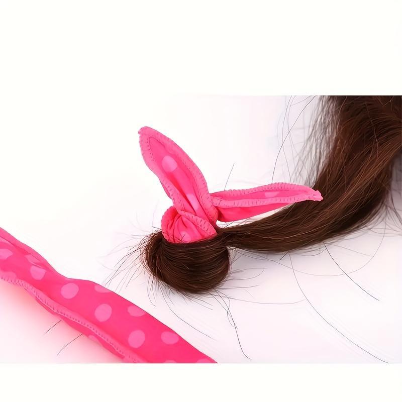 Flexible Heatless Hair Curler, 10pcs set Sleeping Hair Curler, Soft Hair Curler, Natural Curl and Wave Sleeping DIY Sponge Hair Styling Tool, Christmas Gift