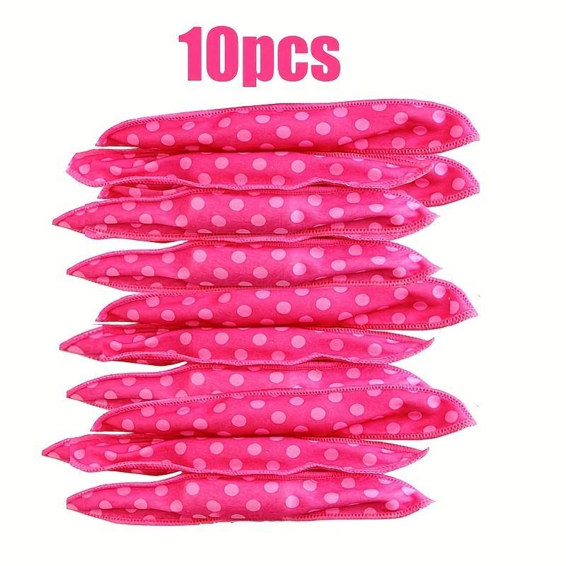 Flexible Heatless Hair Curler, 10pcs set Sleeping Hair Curler, Soft Hair Curler, Natural Curl and Wave Sleeping DIY Sponge Hair Styling Tool, Christmas Gift