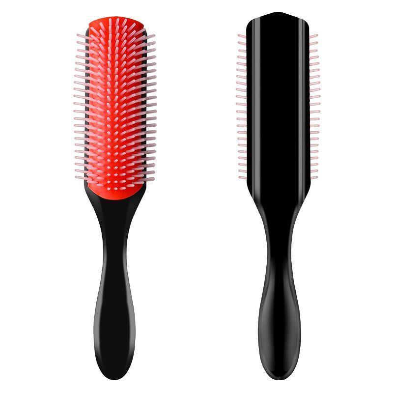 Hair Detangling Brush, Wet & Dry Hair Detailing Comb, Scalp Massage Comb, Curly Hair Styling Tool, Hairdressing Comb, Straight & Curl Hair Massaging Comb