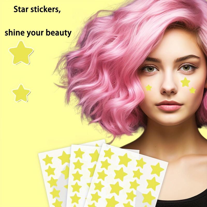 Star Shaped Facial Acne Covering Sticker, 960 240pcs Deep Cleansing Face Pimple Cleaning Stickers, Facial Skin Care Product for All Skin Types